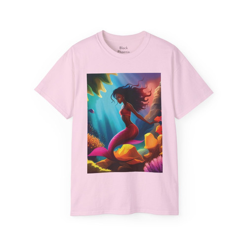 Unisex Ultra Cotton Tee | Black Phoenix Mermaids Unisex Ultra Cotton Tee | Black Phoenix Mermaids