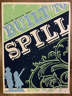 Poster Built to Spill (serigrafia)