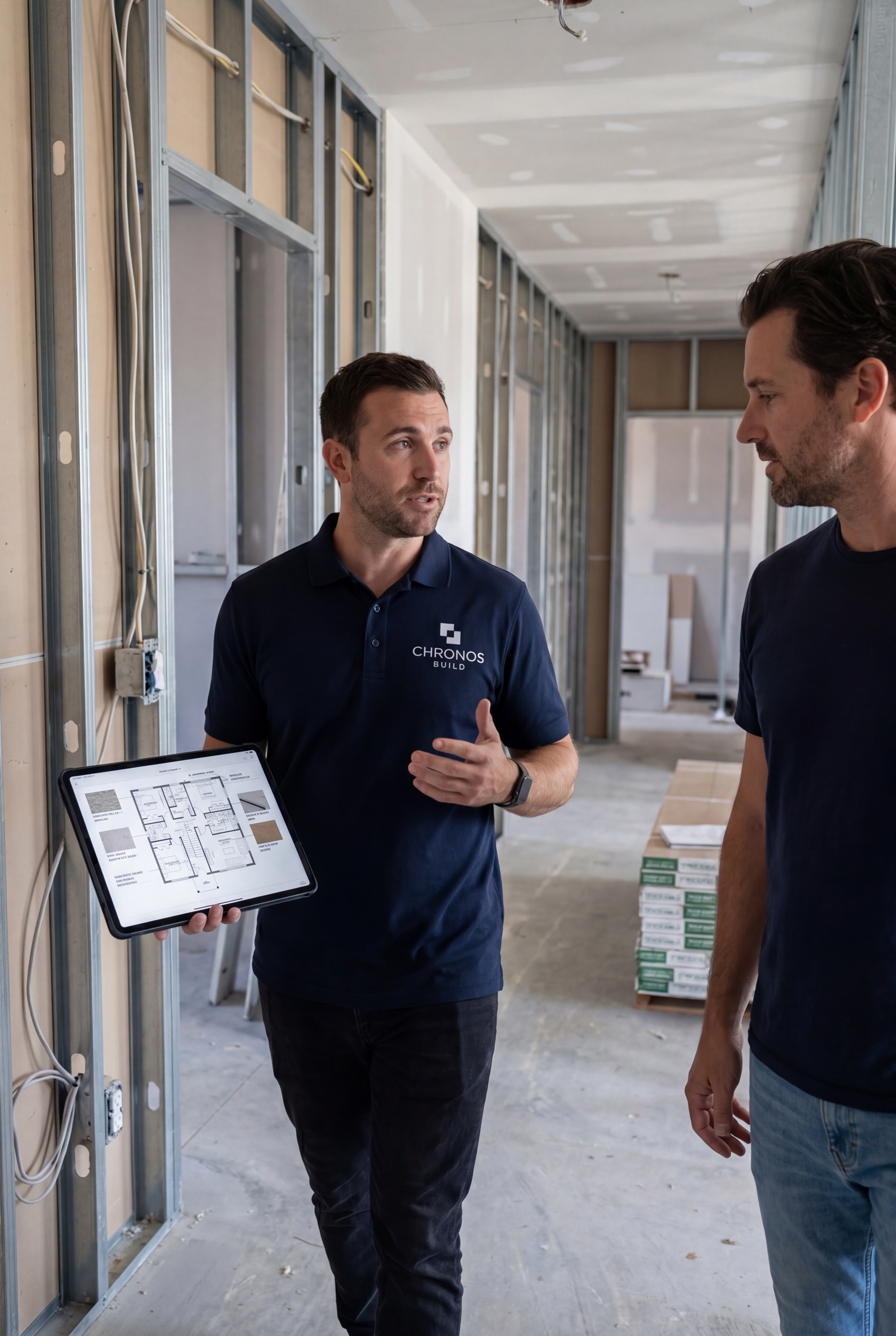 Unit floor plan mapping