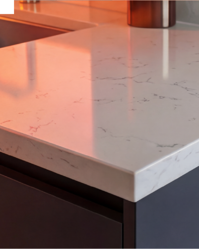 Engineered stone surfaces