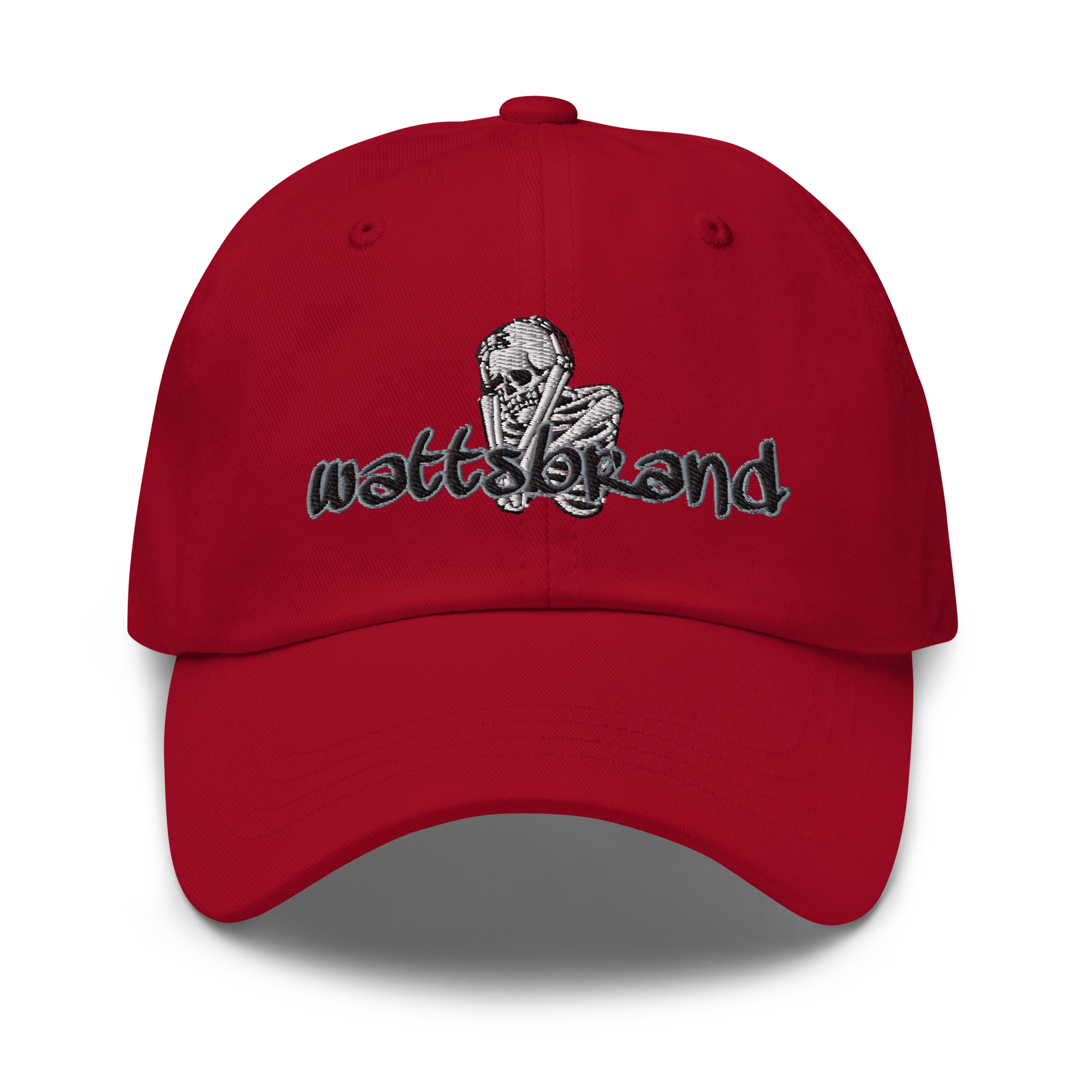 Worried Skull Dad Hat