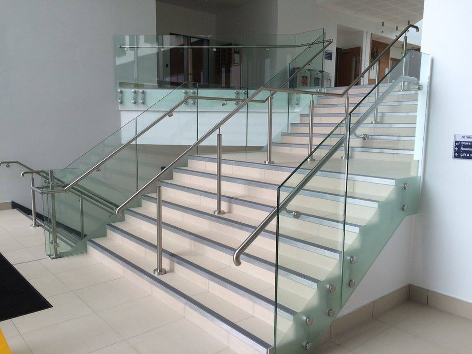 Bath University Glass Balustrade & Rail