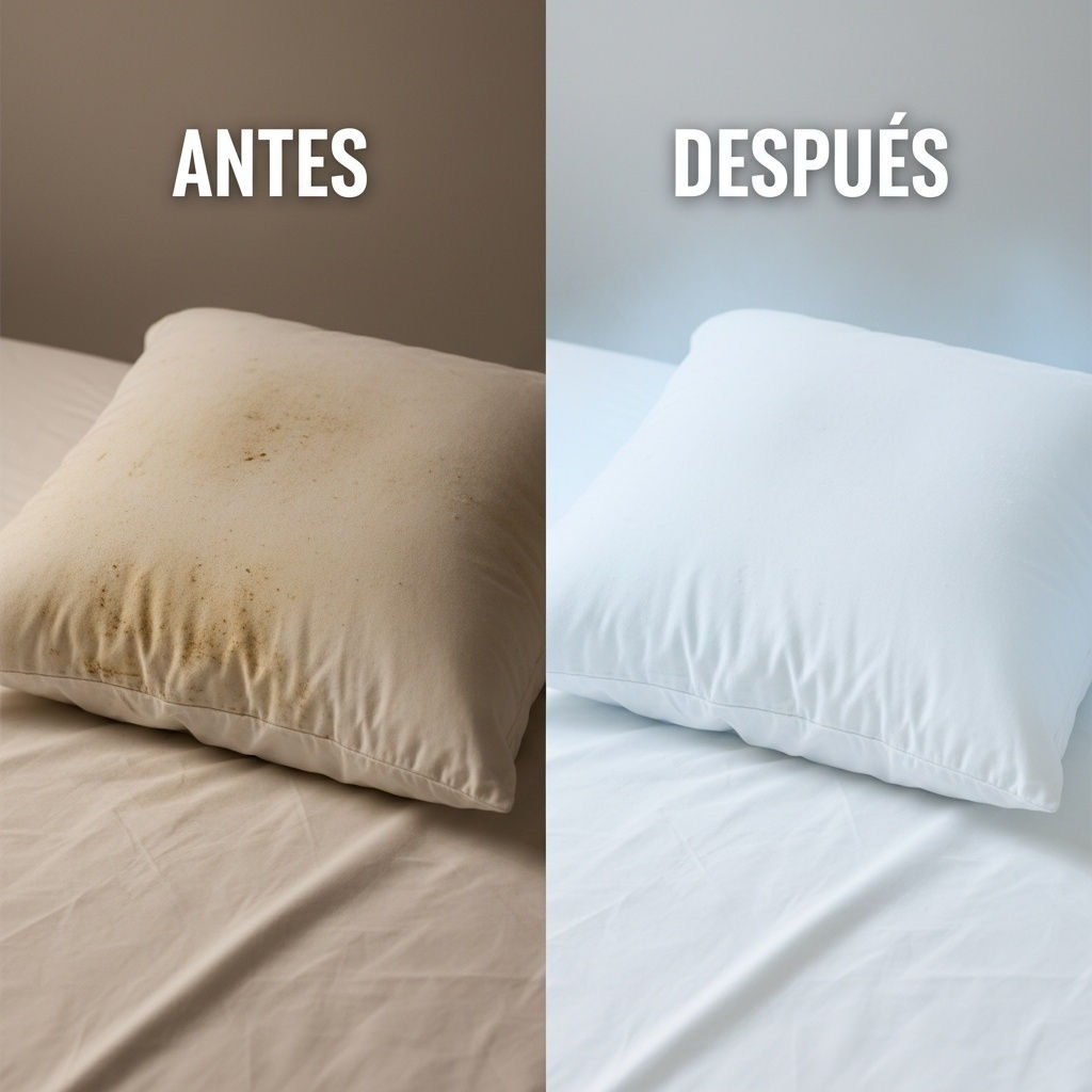 Almohada desinfección y protección