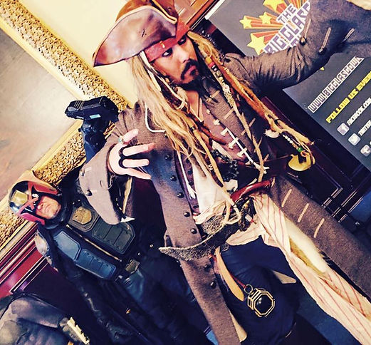 Jack Sparrow lookalike Glasgow