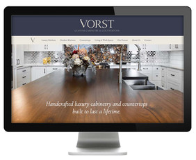 Vorst Custom Cabinetry & Countertops, Website Design in Anchorage, Fairbanks, Valdez, Wasilla, Findlay, Ohio, Las Vegas, Nevada