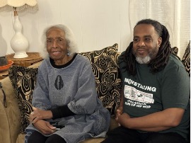 Norman Jordan and Nikki Givanni