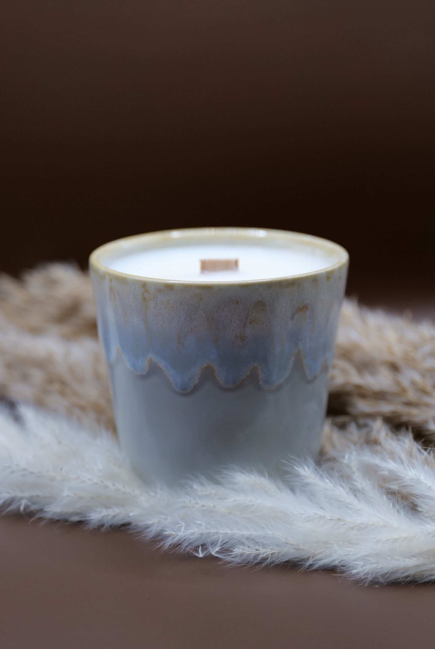 Kaffeetassen-Kerze Meeresbrise