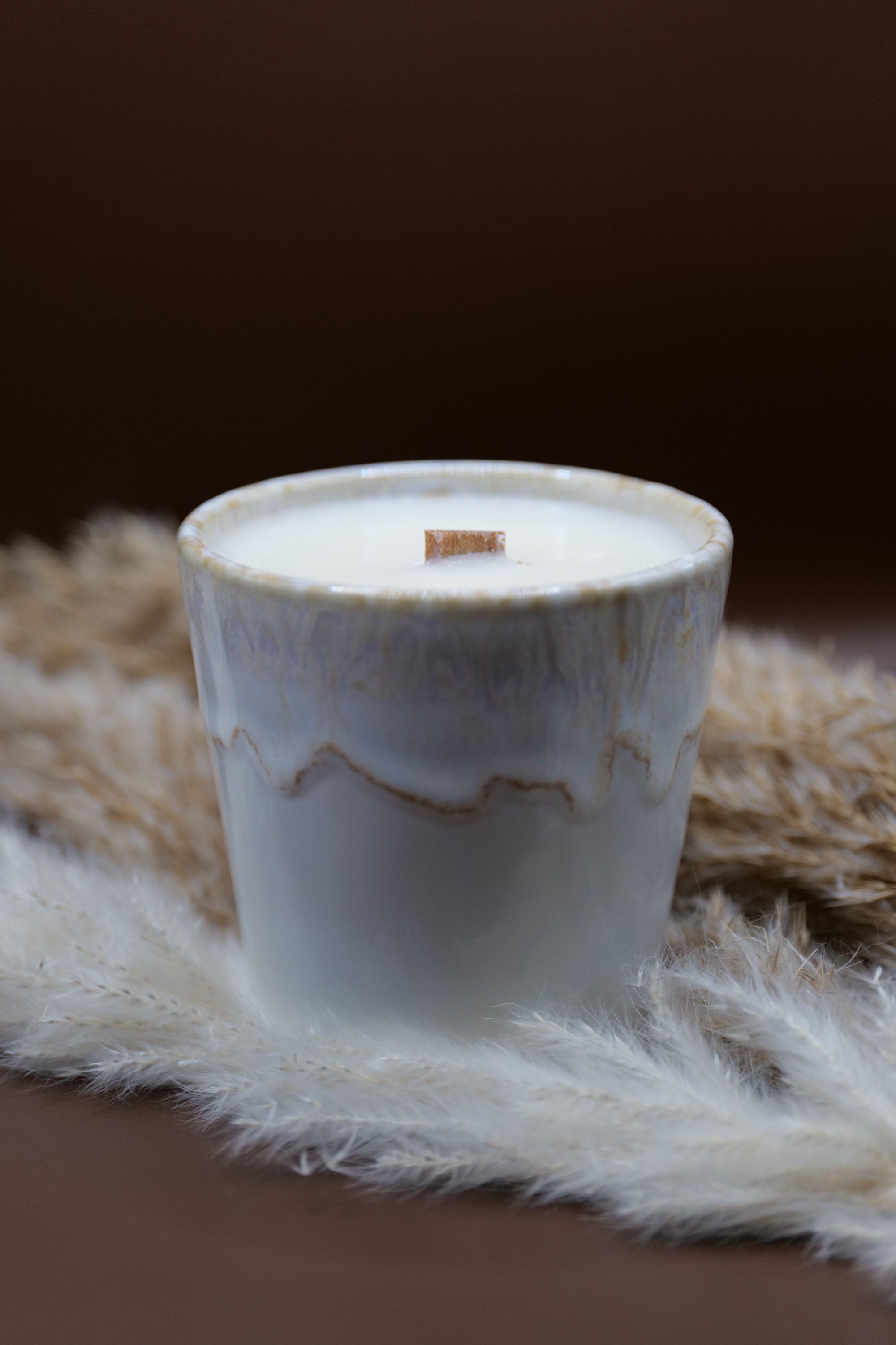 Kaffeetassen-Kerze Karibische Sonne