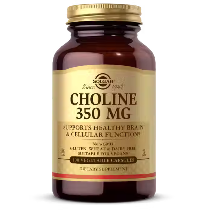 Choline 350 mg 100 Vegetable Capsules