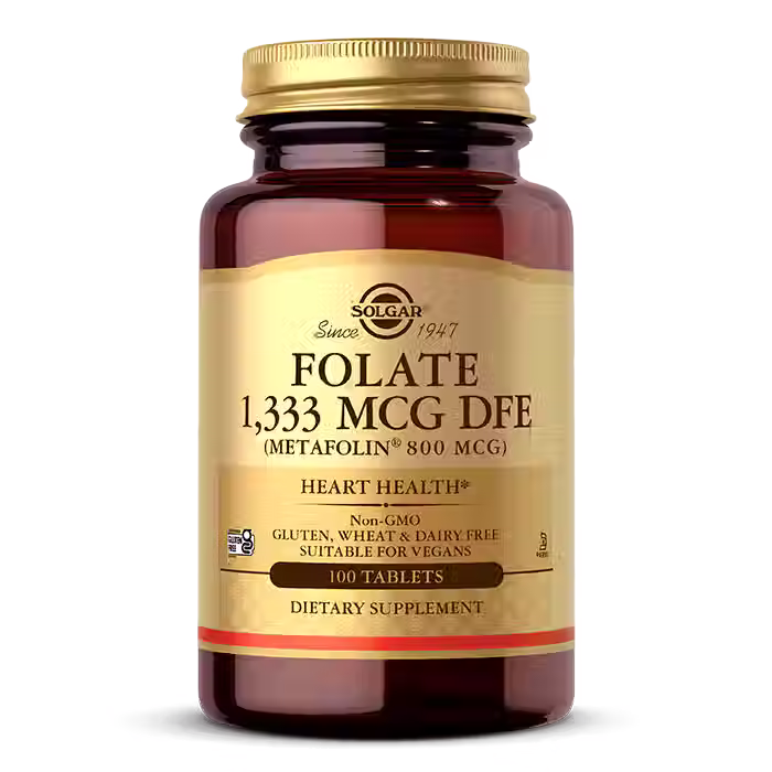 Folate 1000 mcg (Metafolin® 1,000 mcg) 100 Tablets