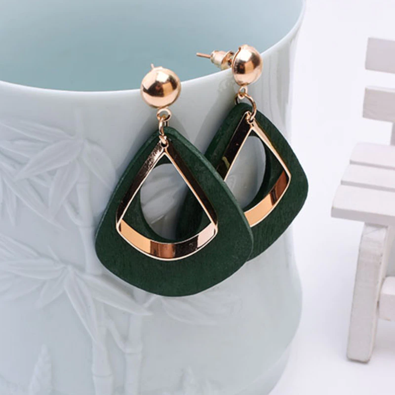 Thumbnail: Exquisite Simulated Pearl Stud Earrings Fashion Long Statement Earrings for Wom