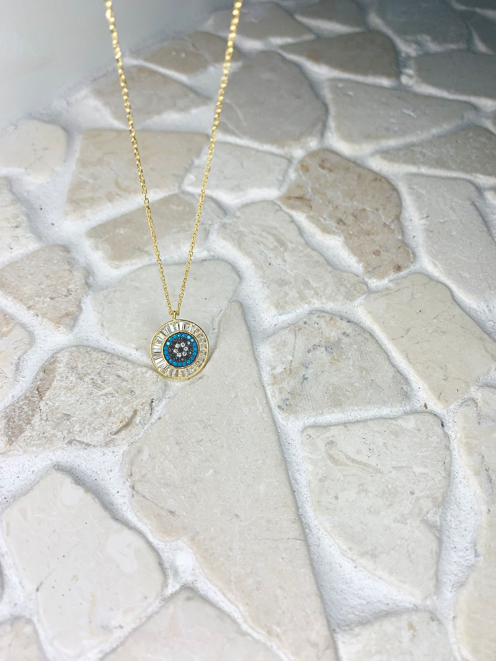 Thumbnail: Gold Island Necklace 