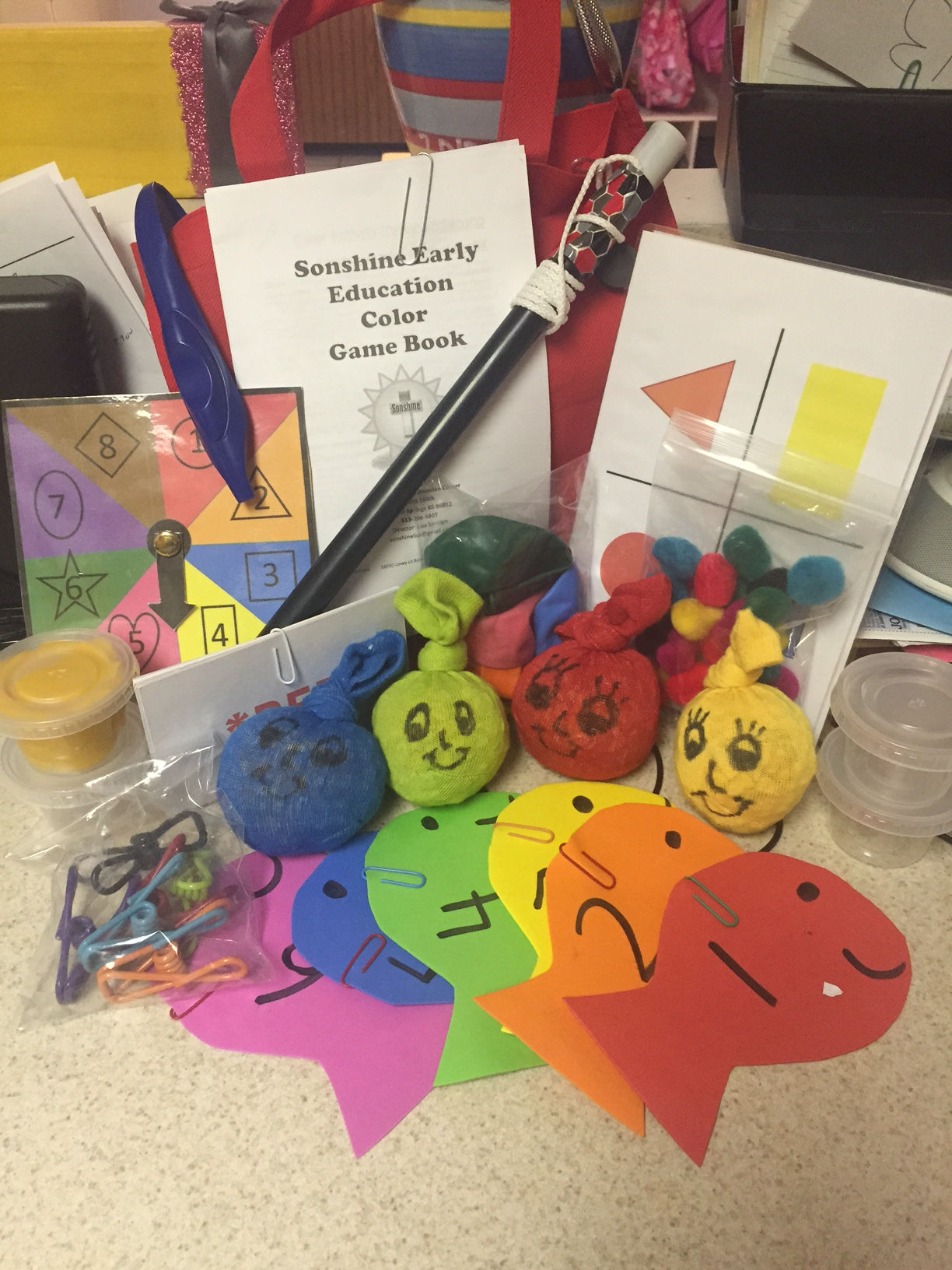 Educational Busy Bags for Preschoolers