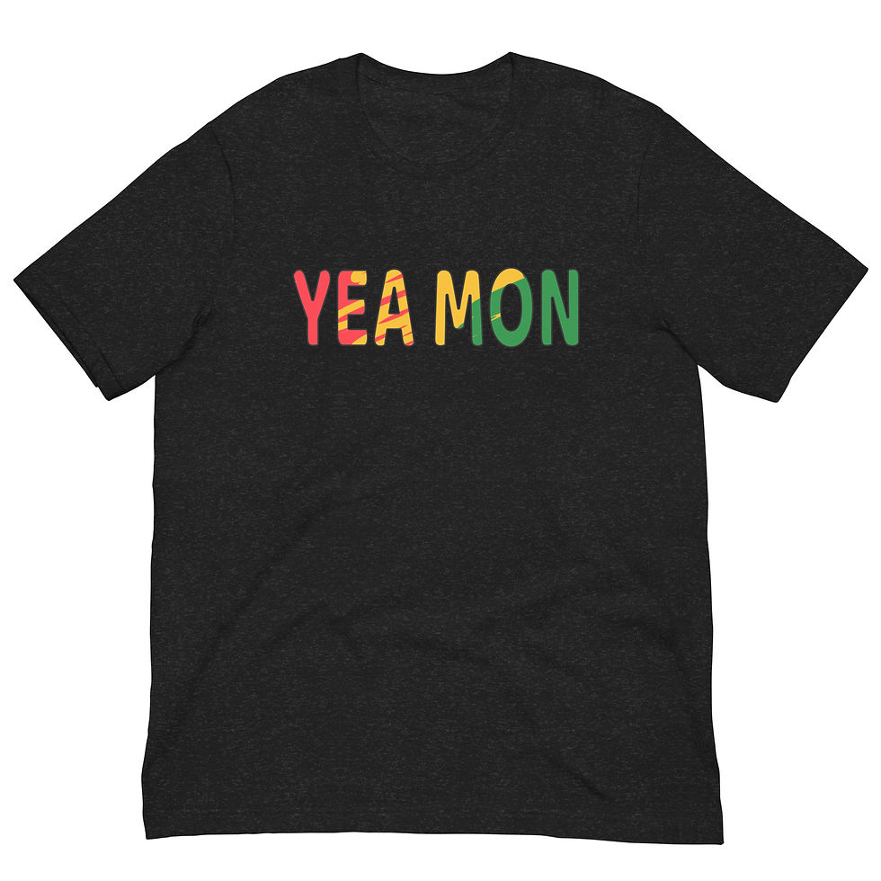 YEA MON REGGAE (multi colors) - t-shirt