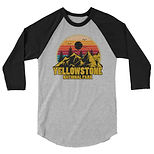 Yellowstone National Park - 3_4 sleeve raglan shirt (multi colors).jpeg