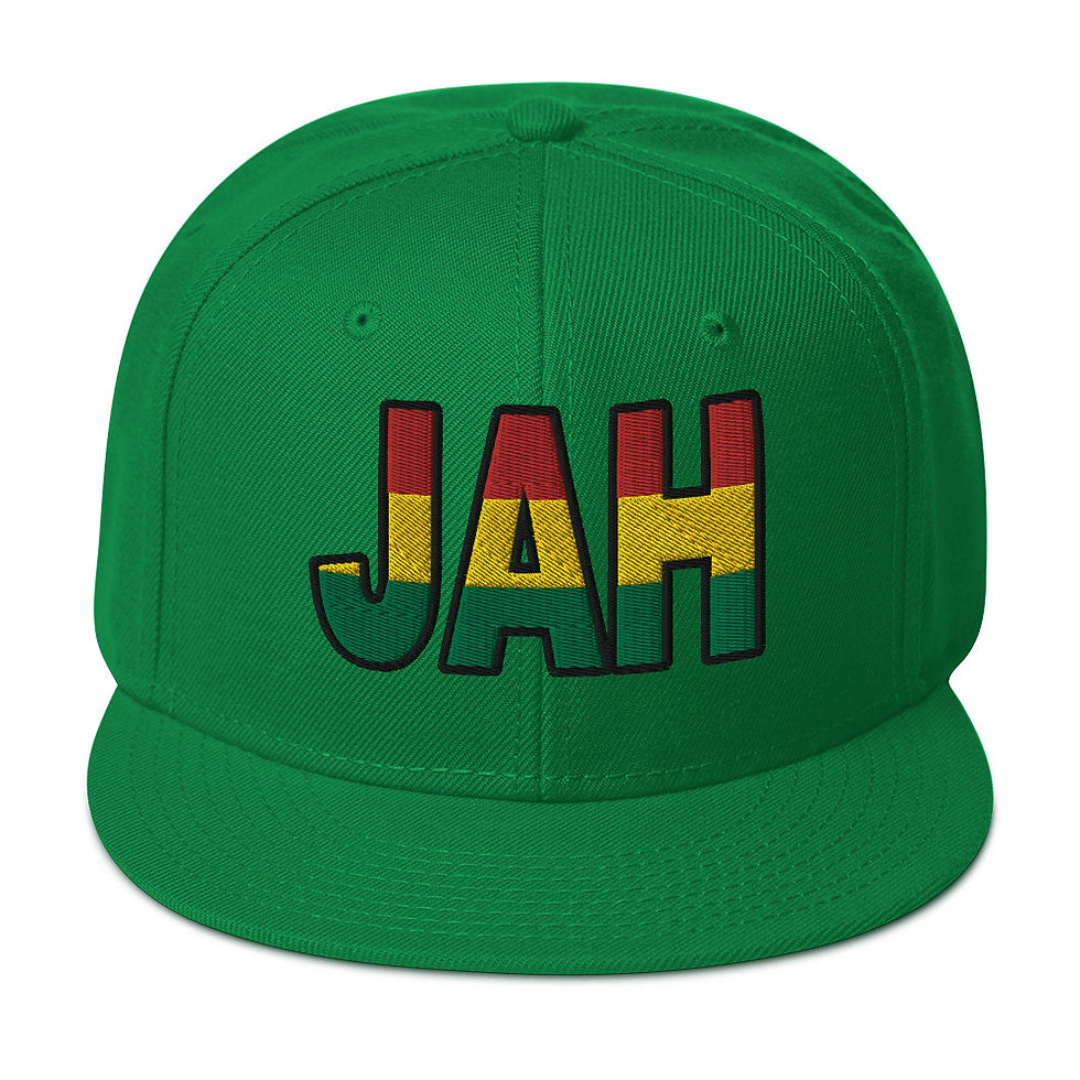 Miniatura: JAH REGGAE (multi colors) - Snapback Hat