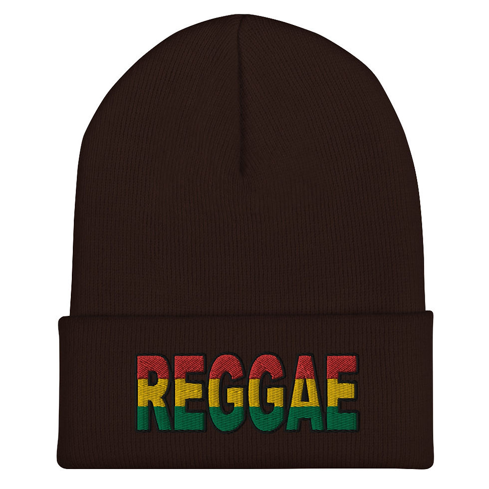 Thumbnail: REGGAE (multi colors) - Cuffed Beanie