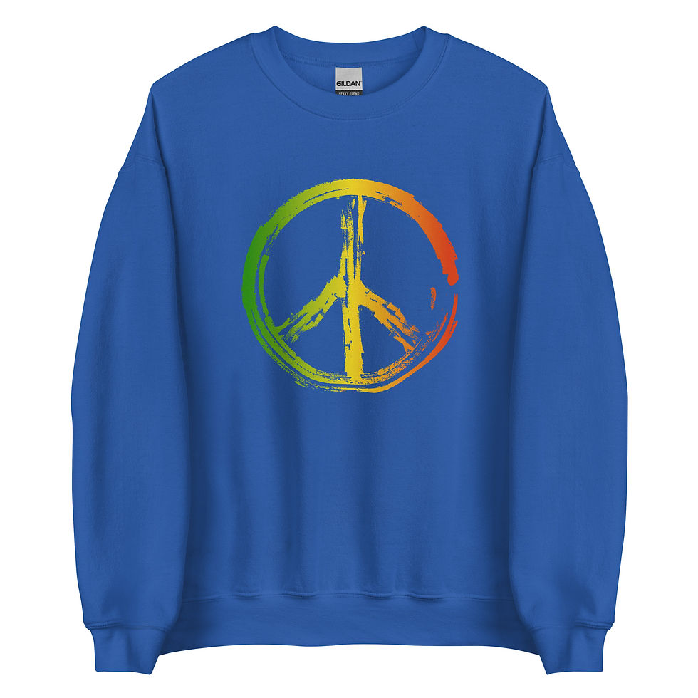 Miniatura: PEACE (multi colors) - Sweatshirt