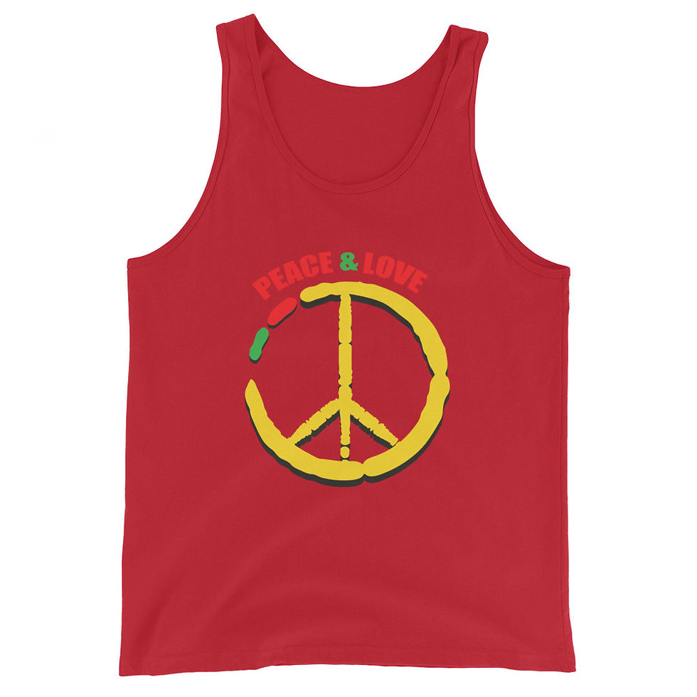Miniatura: PEACE & LOVE (multi colors) - Tank Top