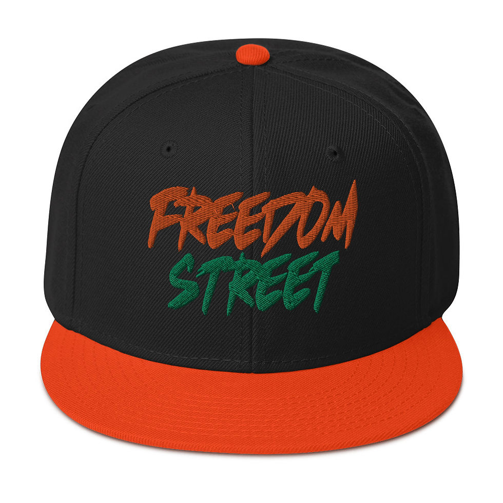 Miniature : FREEDOM STREET - Snapback Hat (multi colors)