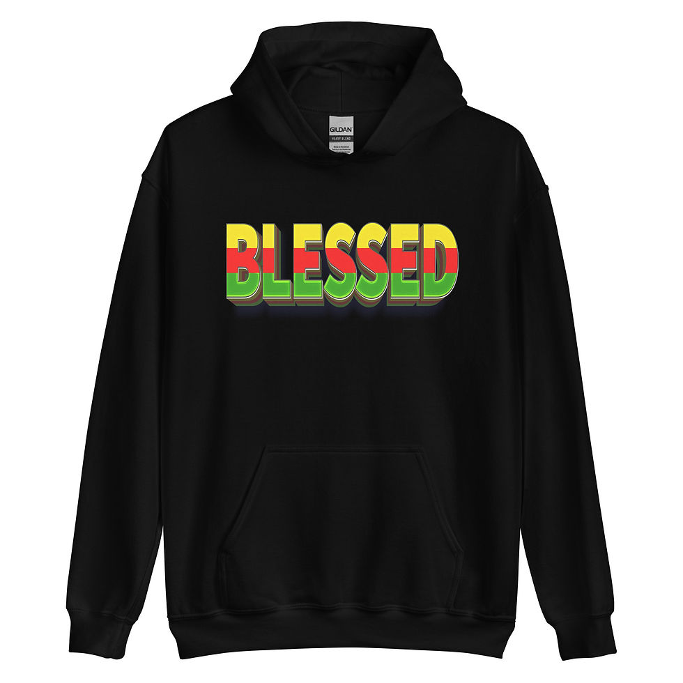 Blessed (multi colors) - Hoodie