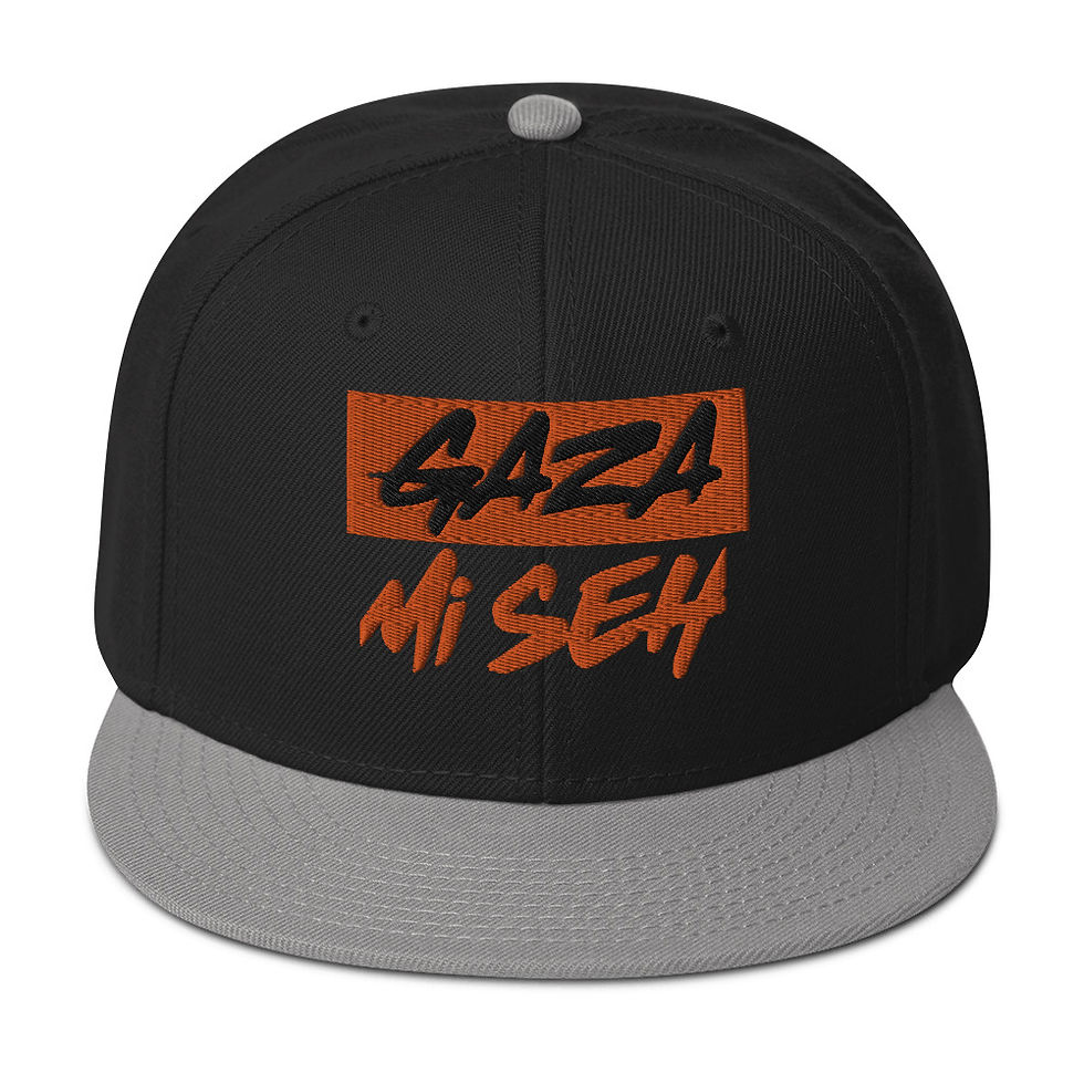 Miniature : GAZA MI SEH - Snapback Hat (multi colors) FREEDOM STREET