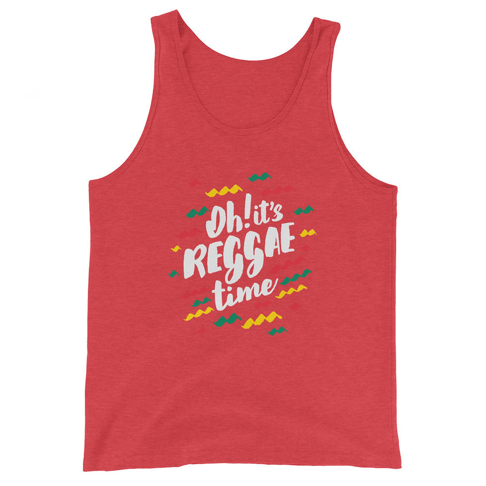 Miniature : Its Reggae tie - Tank Top
