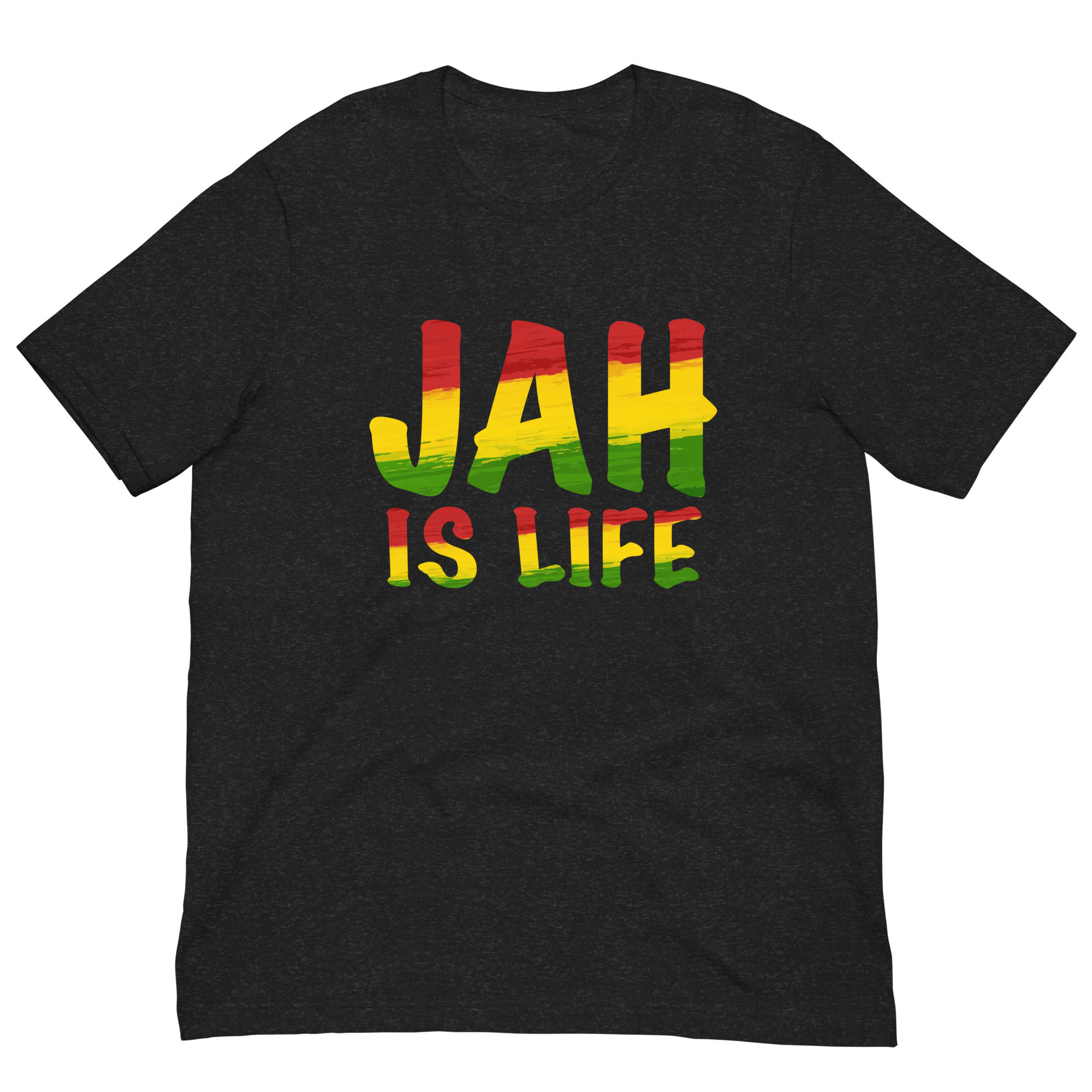 JAH IS LIFE (multi colors) - t-shirt