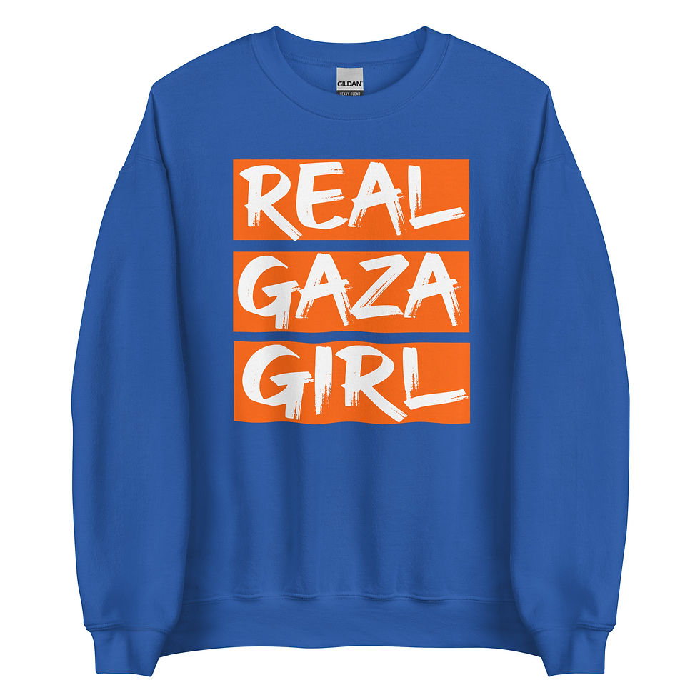 Miniature : REAL GAZA GIRL - Sweatshirt (multi colors) FREEDOM STREET