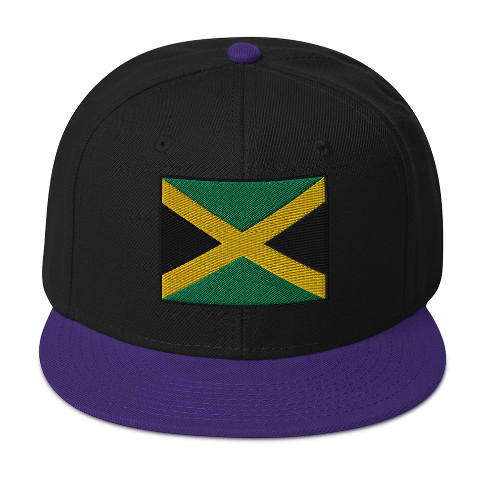 Miniature : JAMAICA FLAG (multi colors) - Snapback Hat