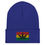 Thumbnail: REGGAE RASTA CANNABIS (multi colors) - Cuffed Beanie