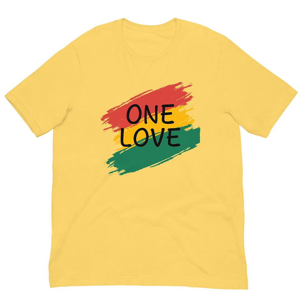 Miniature : ONE LOVE Reggae (multi colors) - t-shirt