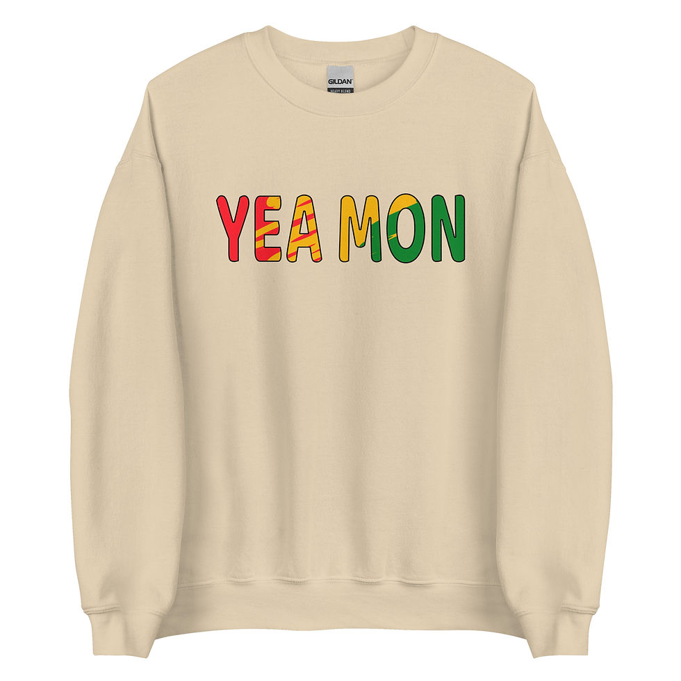 Thumbnail: YEA MON REGGAE (multi colors) - Sweatshirt