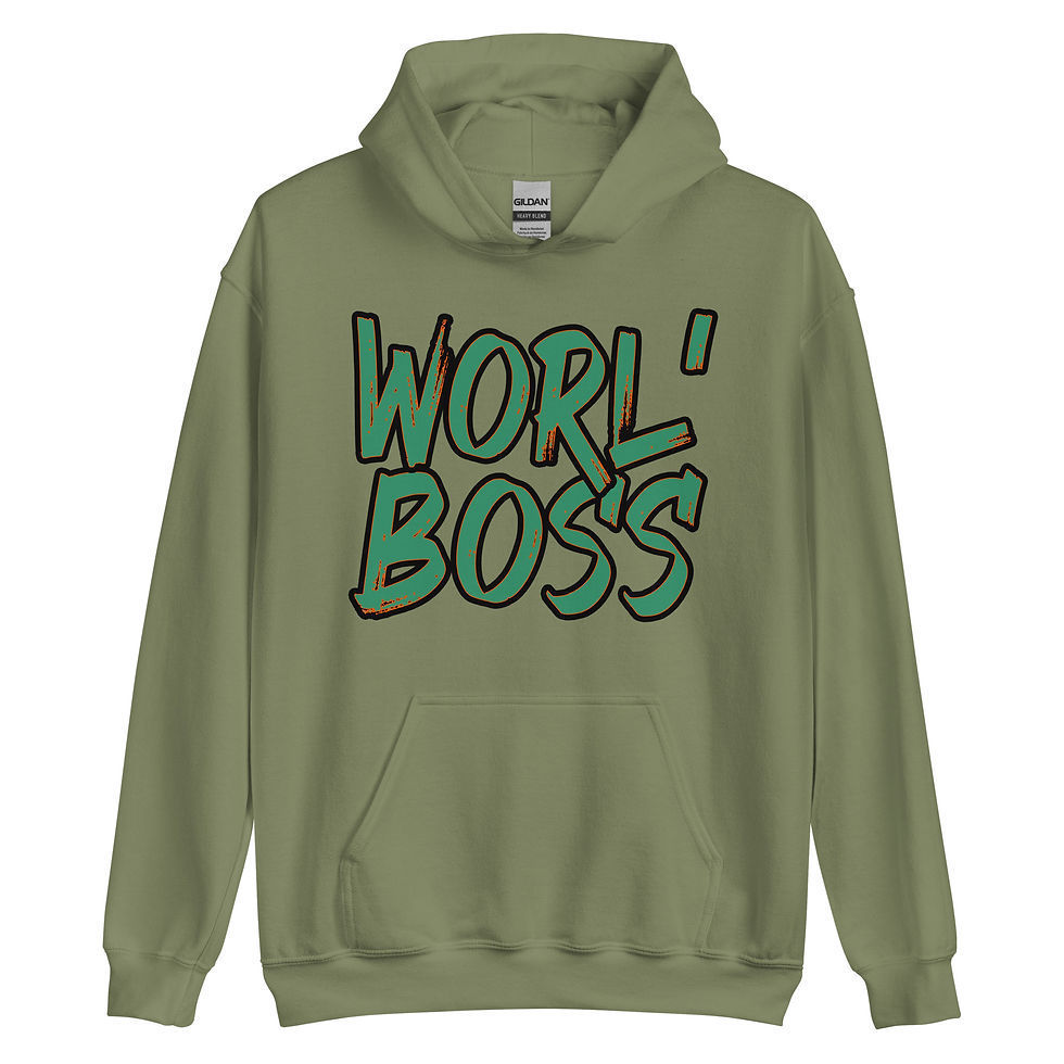 Miniatura: WORL BOSS - Hoodie (multi colors) FREEDOM STREET
