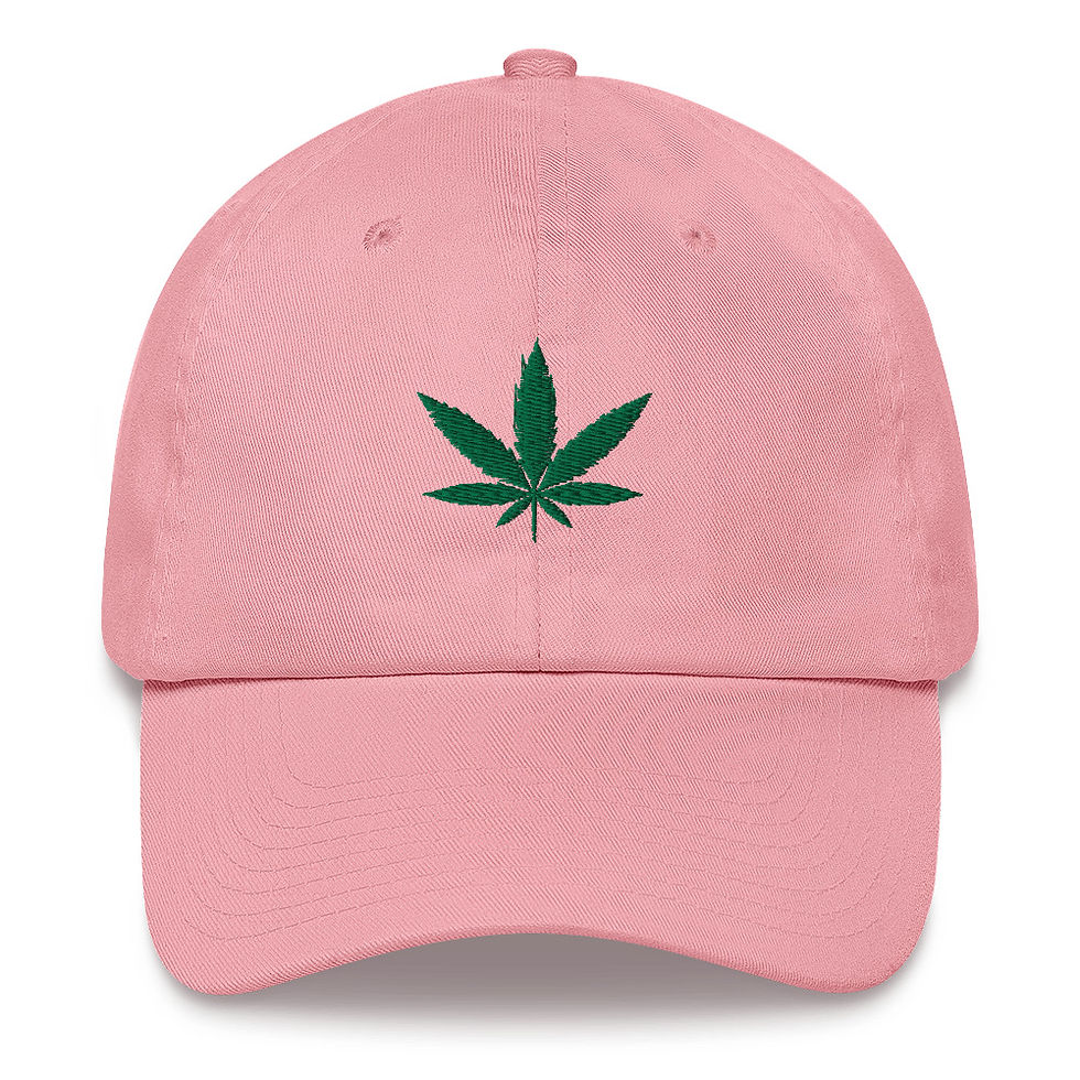 Thumbnail: REGGAE CANNABIS (multi colors) - Dad hat