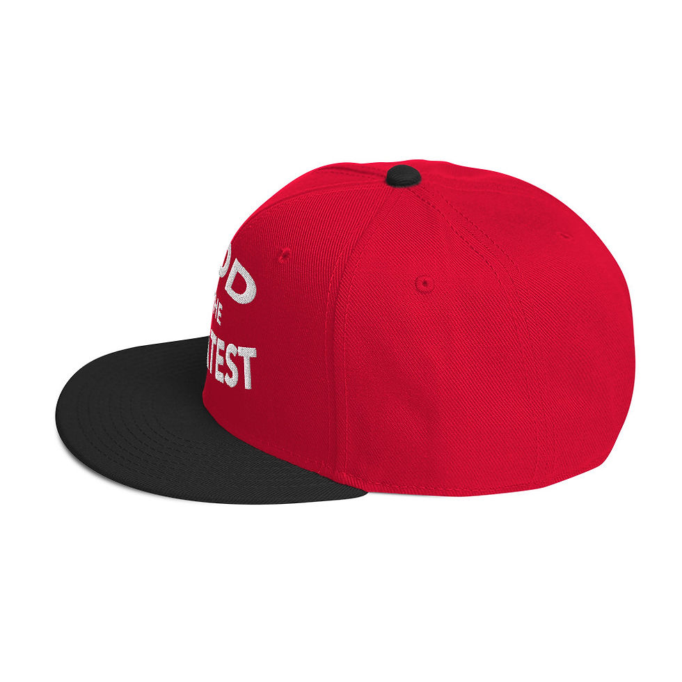 Miniature : GOD IS THE GREATEST - Snapback Hat (multi colors) FREEDOM STREET
