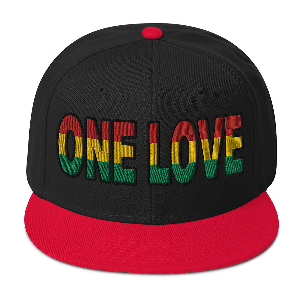 Thumbnail: ONE LOVE (multi colors) - Snapback Hat