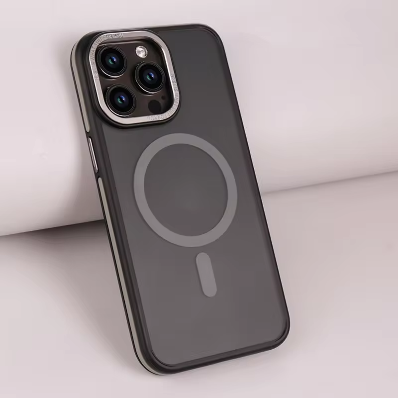 Thumbnail: High Quality Translucence Matte Soft Silicone Mobile Phone Cases For iPhone 15