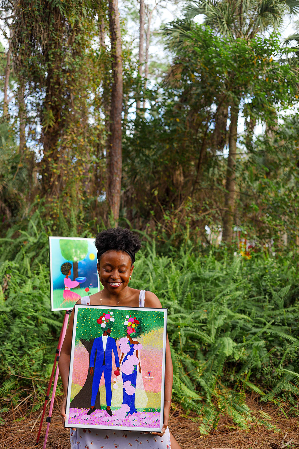 Thumbnail: Colorful Black Love Wall Artwork For Your Home
