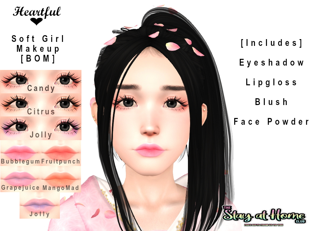Heartful - Soft Girl Makeup Set