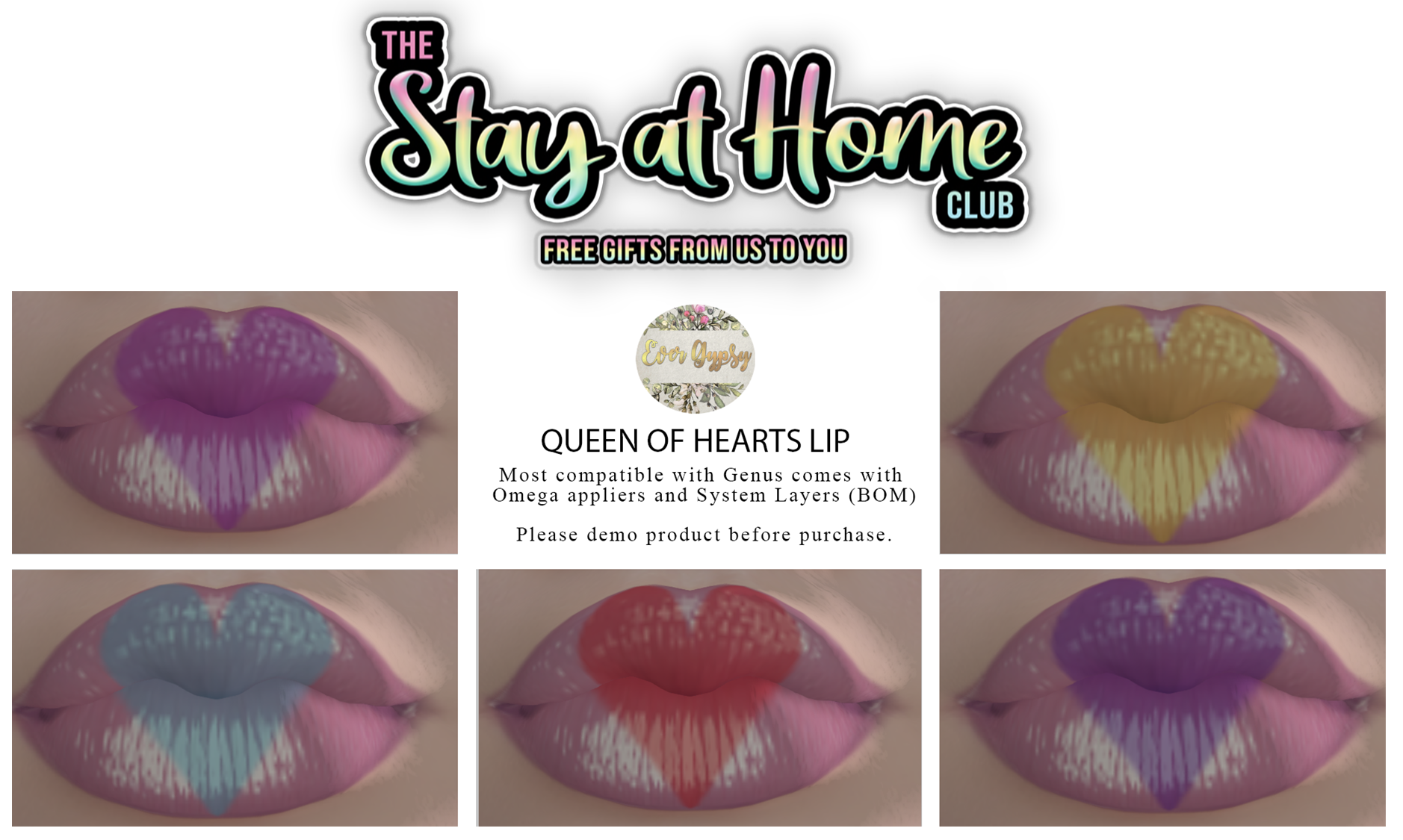 Ever Gypsy - Queen of Hearts Lip