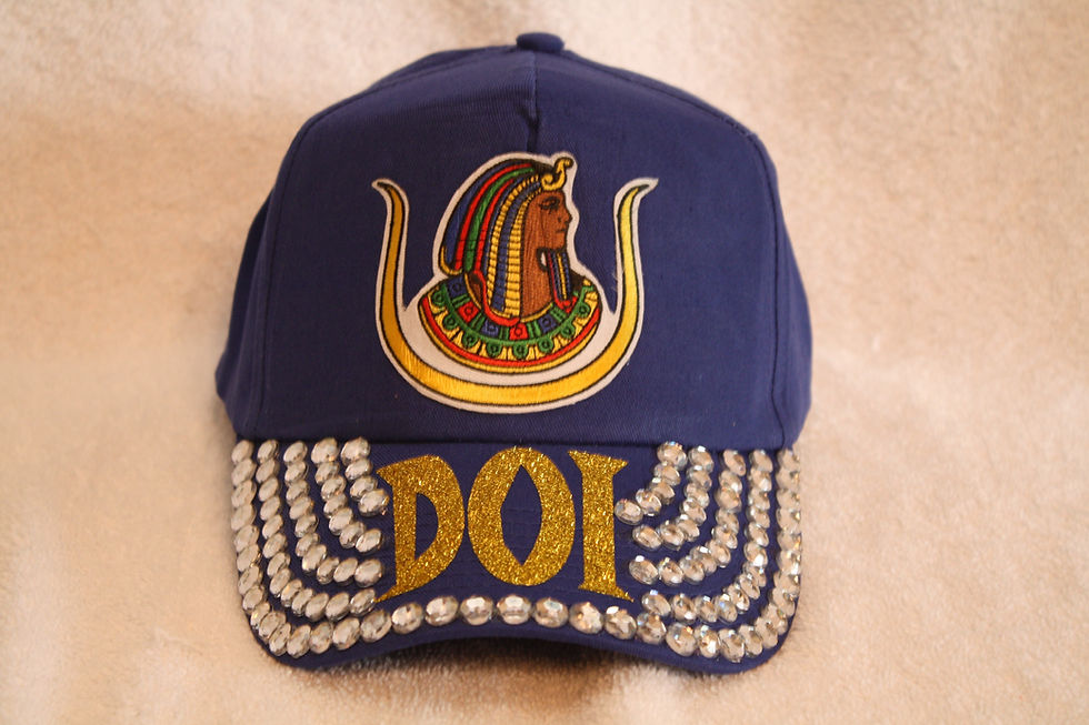 Thumbnail: Daughter DOI rhinestone embellished ball cap