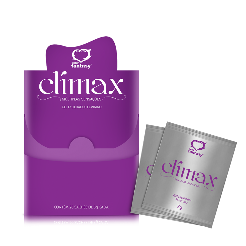 Gel Facilitador Feminino Clímax em Sachê