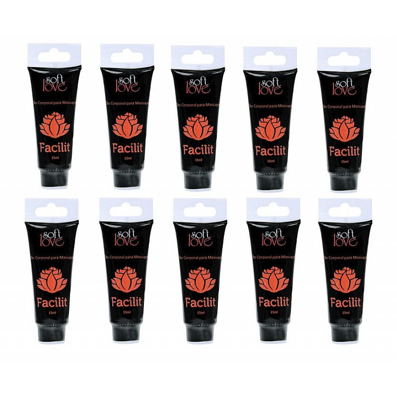 Anestésico Anal 4x1 Facilit Bisnaga 15ml - Soft Love