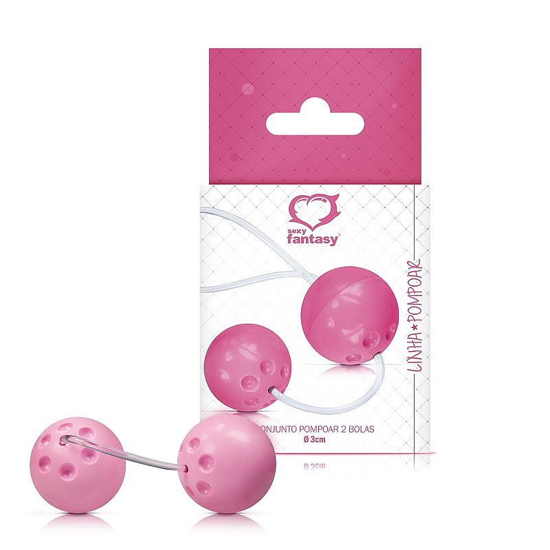 Bolinha Tailandesa c/ 2 Bolas M Ø 2,5 cm - Sexy Fantasy