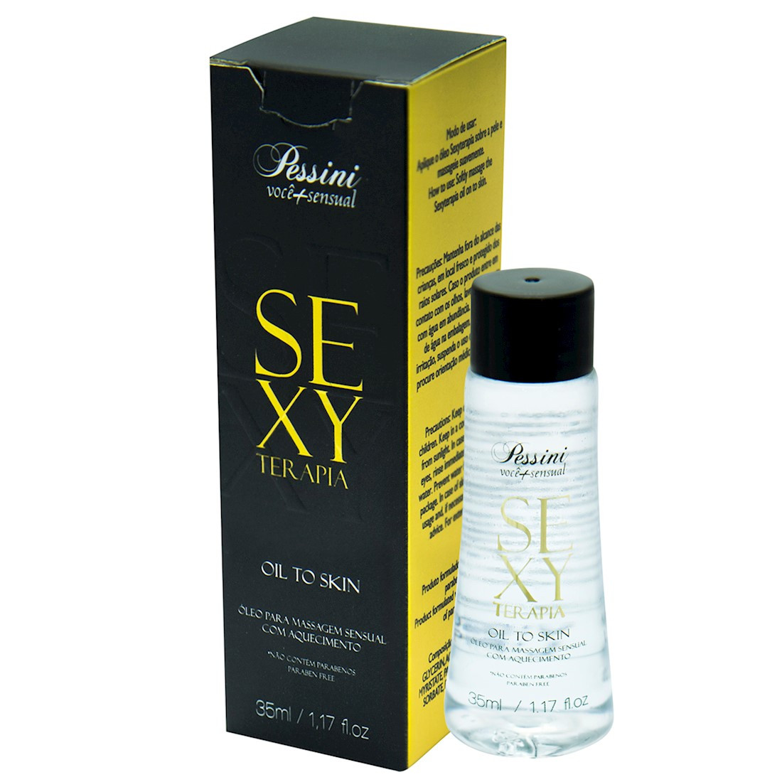 Oleo Massagem Sensual Hot Sexy Terapia 35ML Pessini