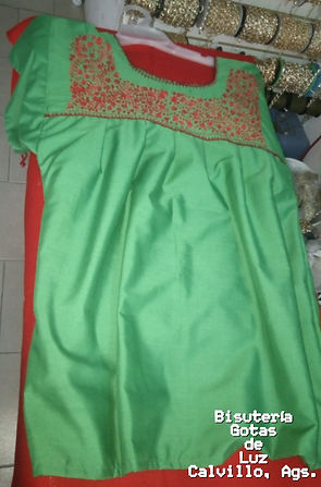 Blua Verde Con Anranjado