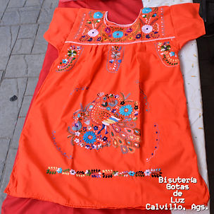 Vestido Anaranjado Diseño 2