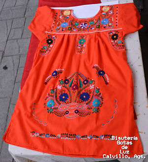 Vestido Anaranjado