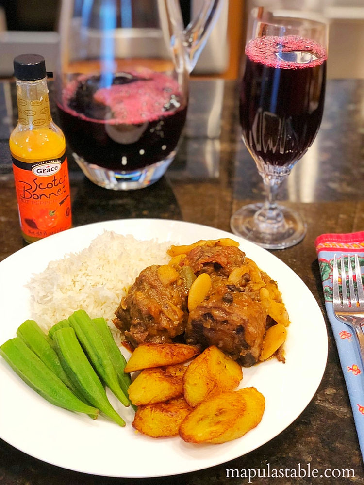 Oxtail with Butter Beans